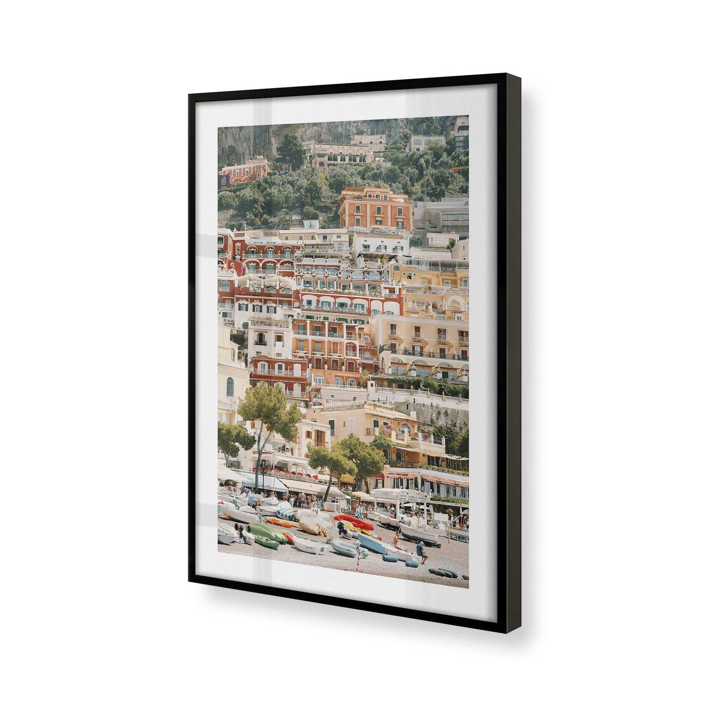 [Color:Satin Black] Picture of art in a Satin Black frame of the corner