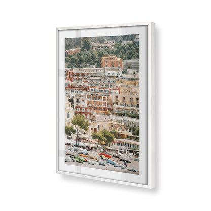 [Color:Opaque White] Picture of art in a Opaque White frame of the corner