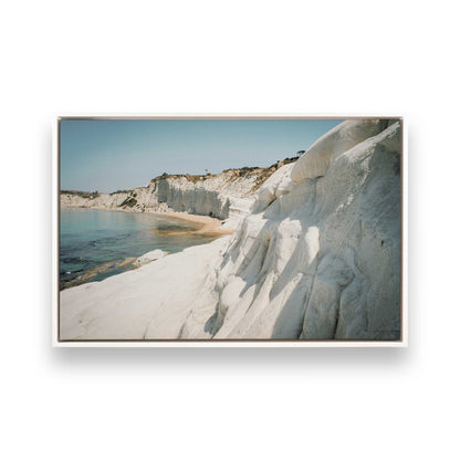 [Color:Opaque White] Picture of art in a White frame