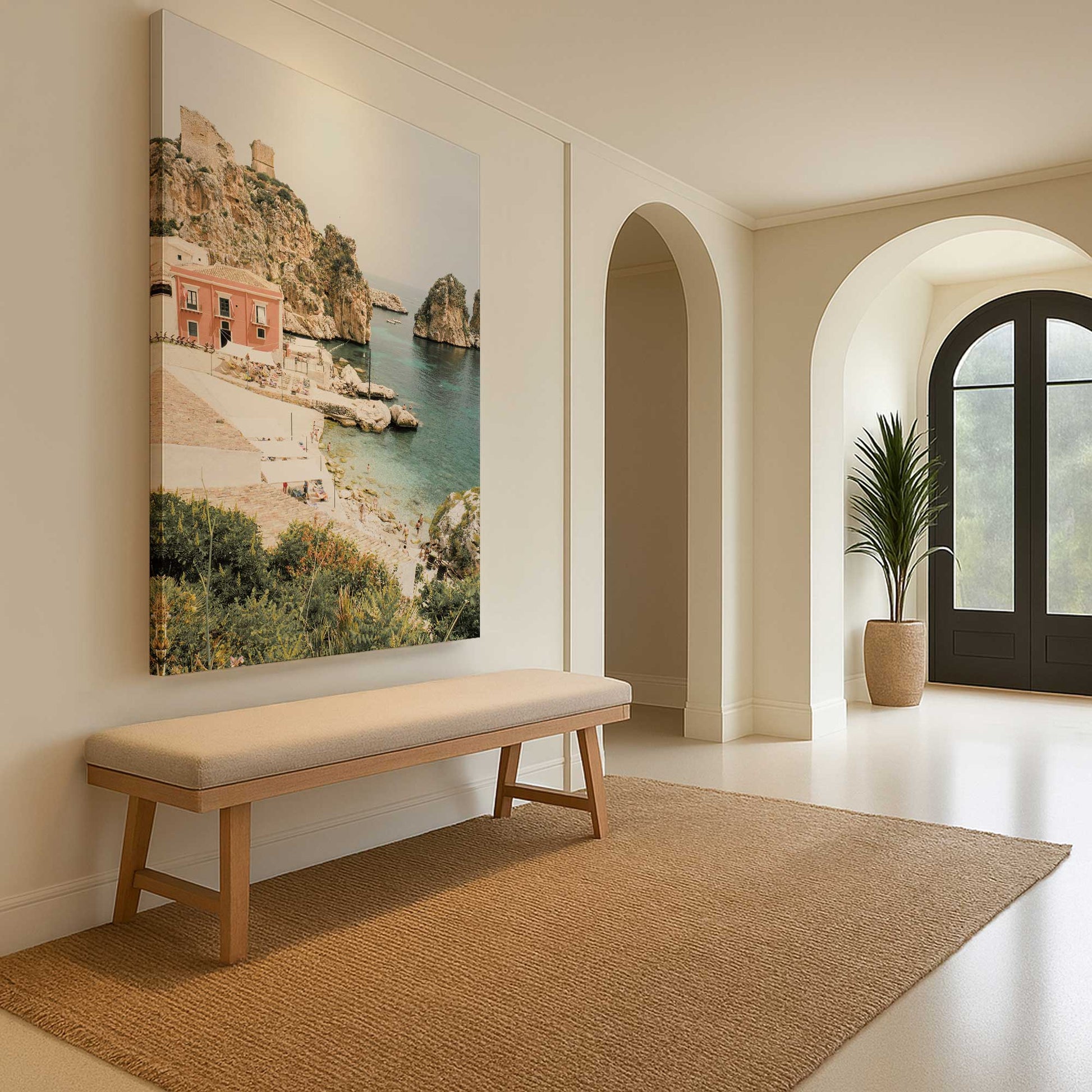 [LIFESTYLE], art hanging in a room