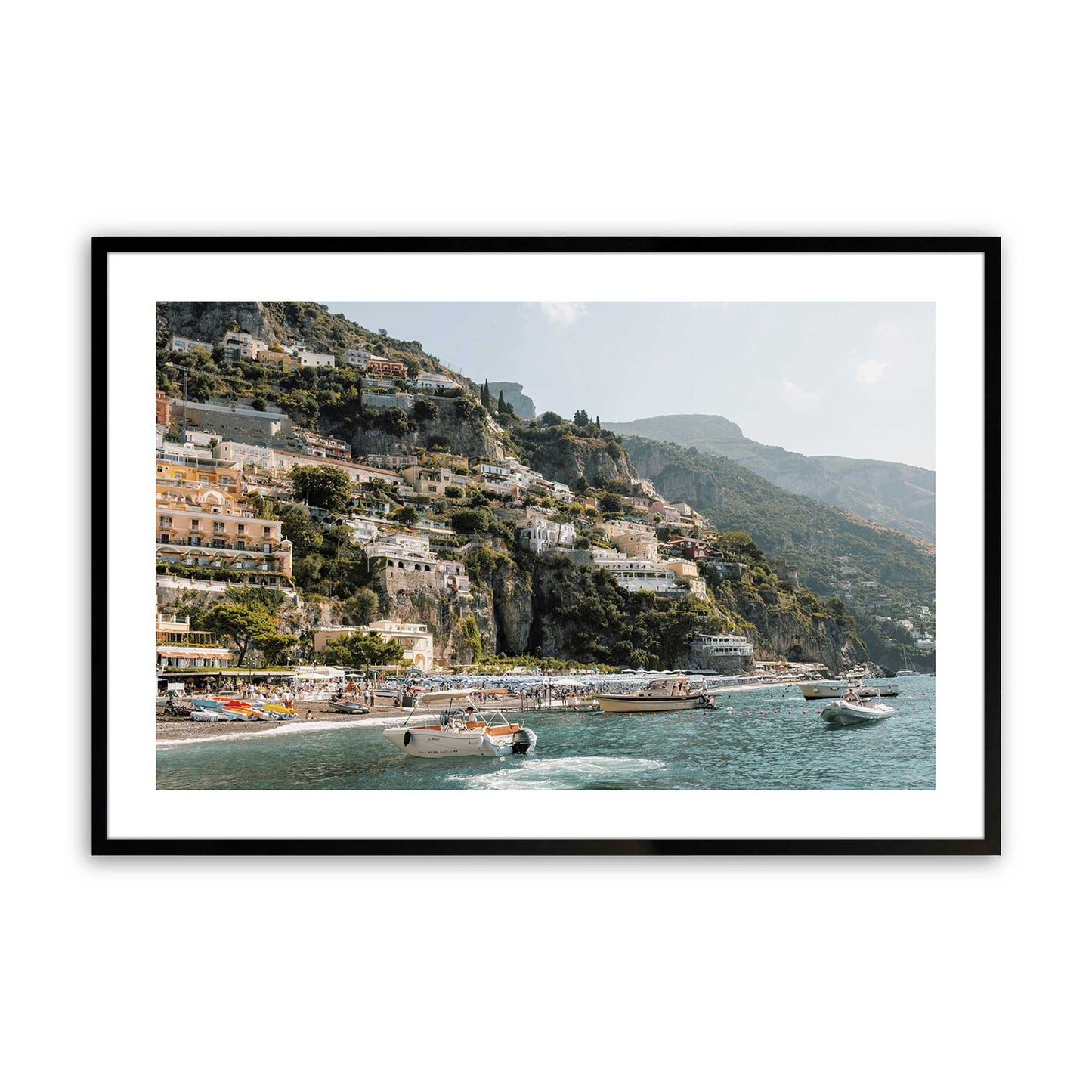 [Color:Satin Black], Picture of art in a Satin Black frame