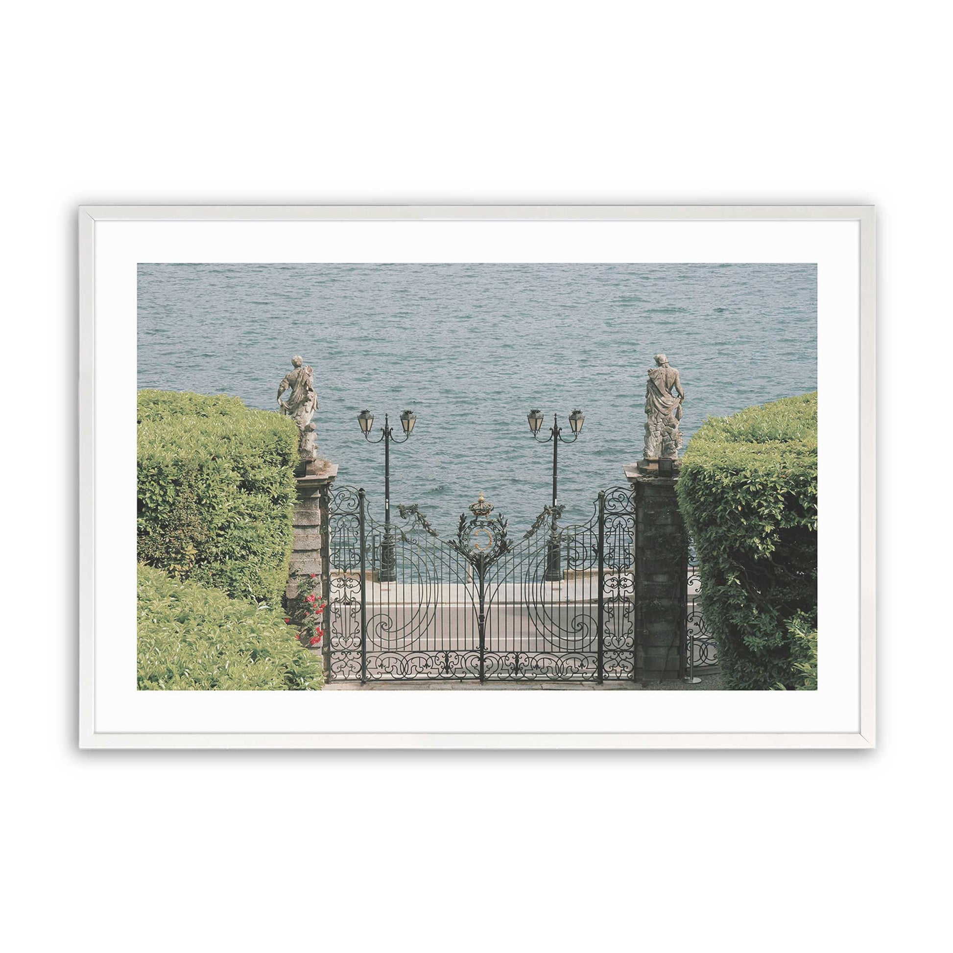 [Color:Opaque White] Picture of art in a Opaque White frame