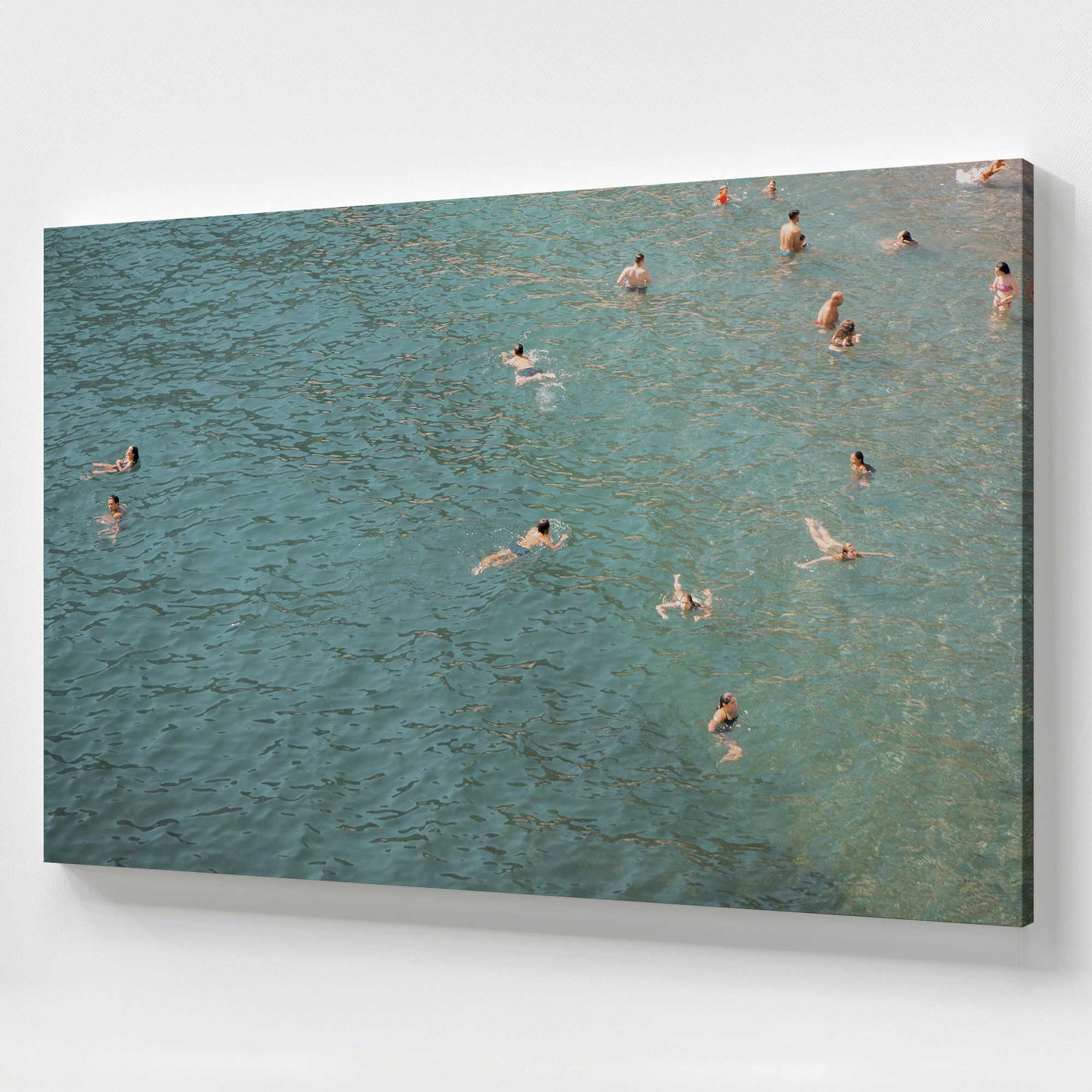 [Color:Stretched Canvas], Picture of art at an angle