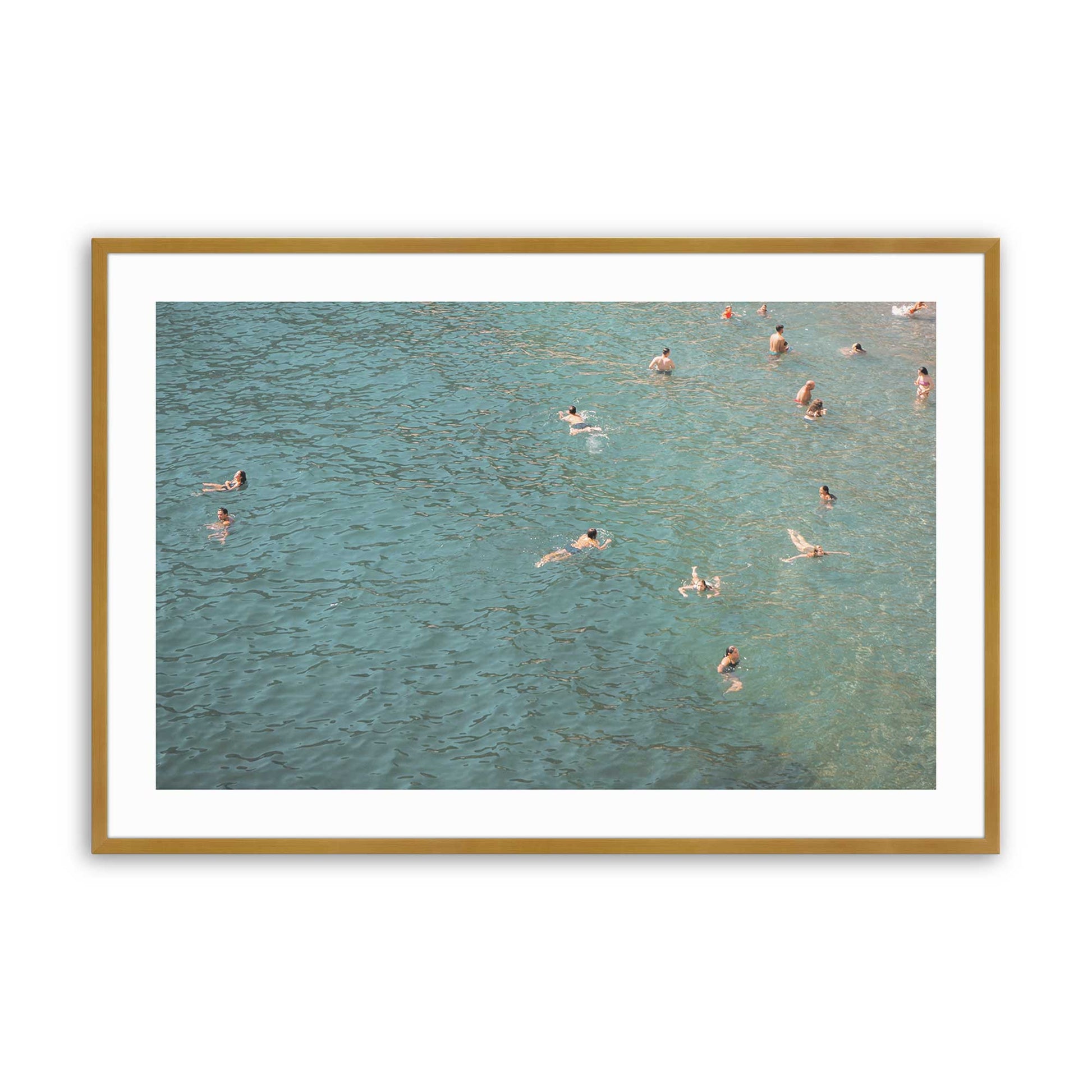 [Color:Polished Gold] Picture of art in a Polished Gold frame