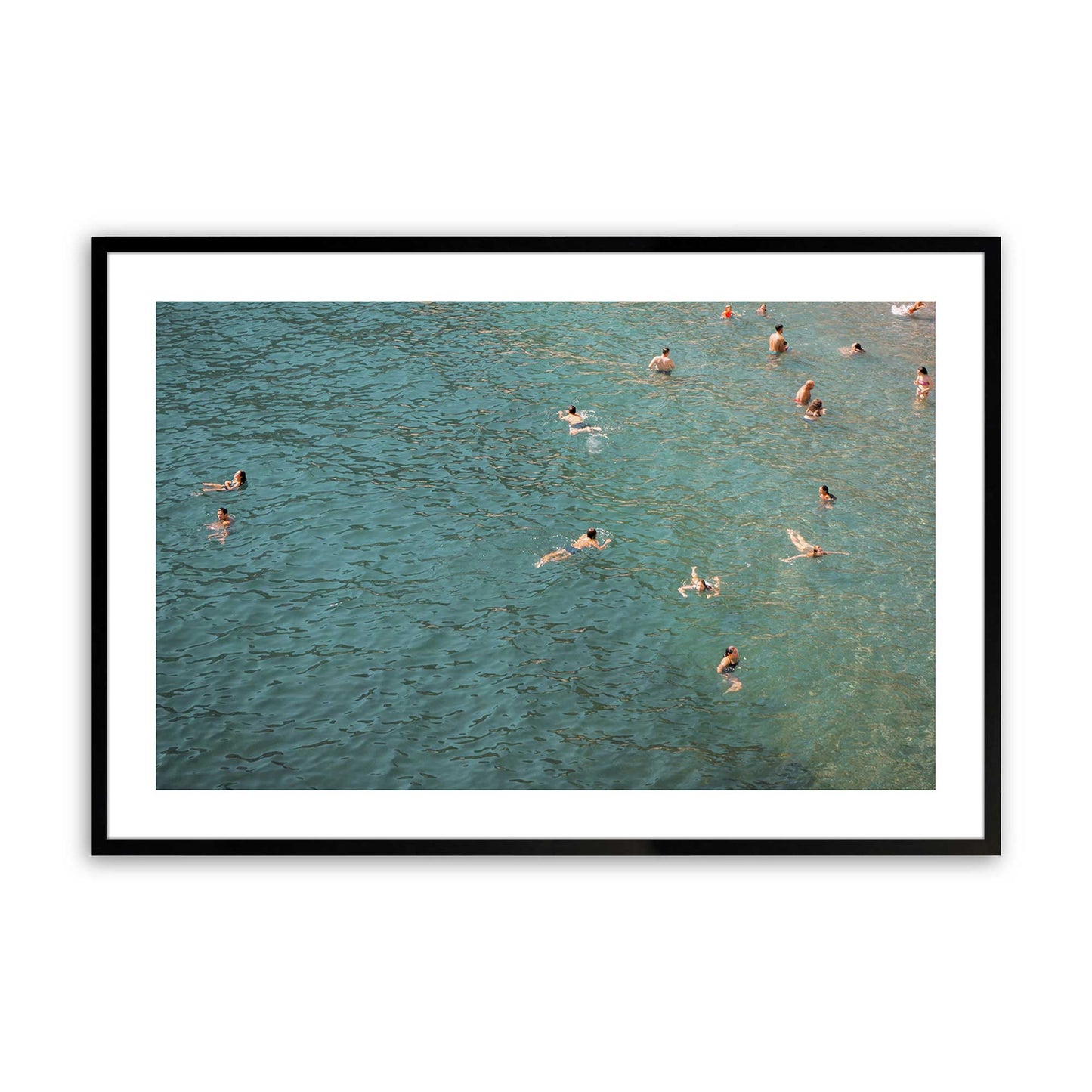 [Color:Satin Black], Picture of art in a Satin Black frame