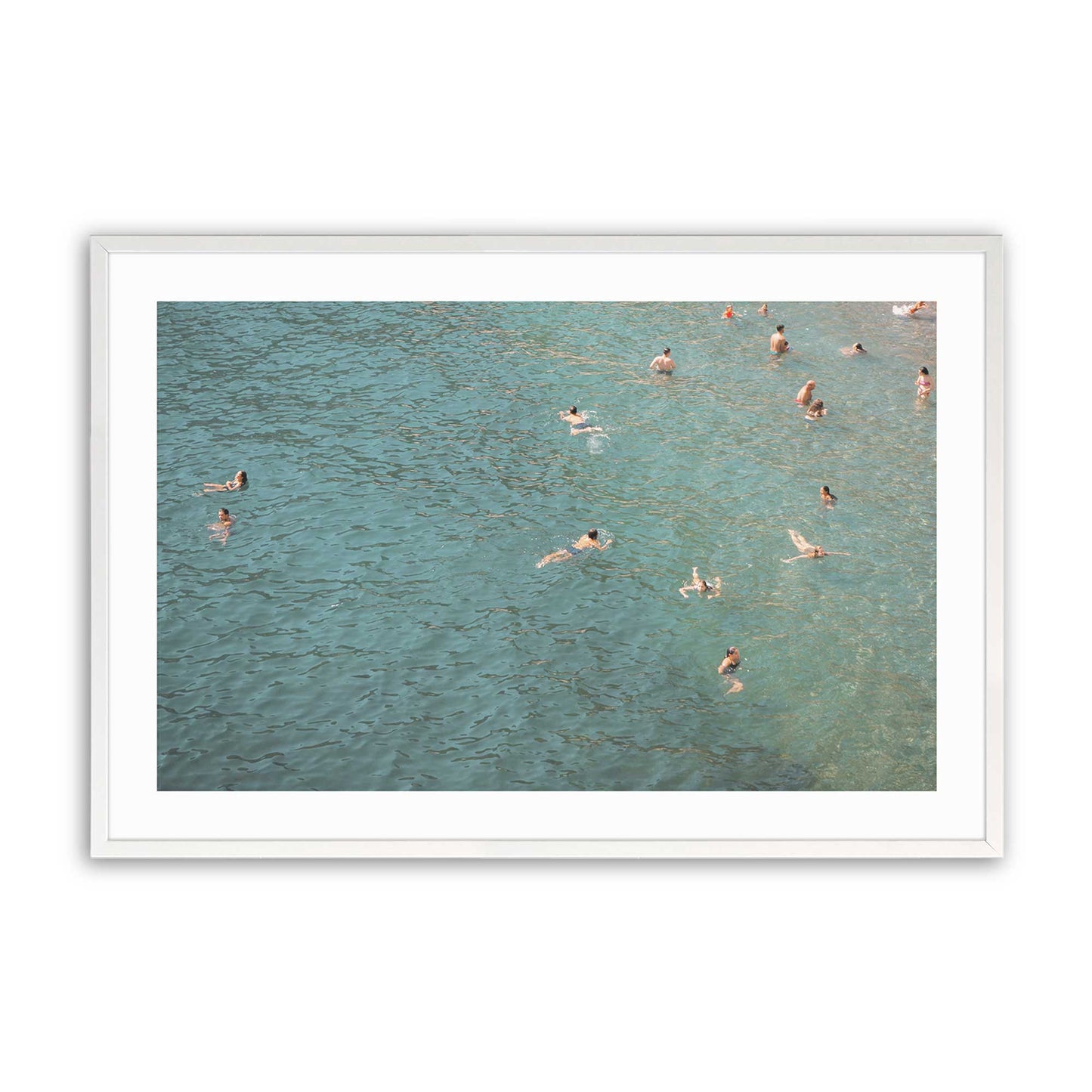 [Color:Opaque White] Picture of art in a Opaque White frame