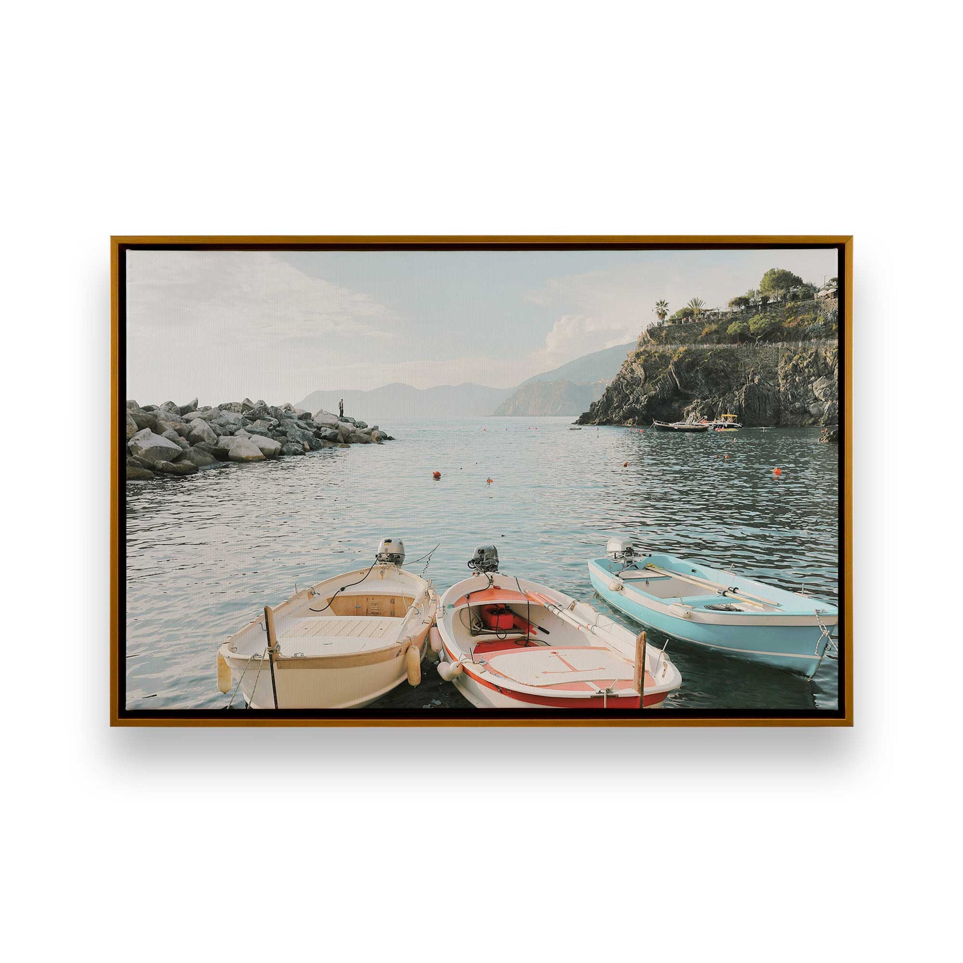 [Color:Polished Gold] Picture of art in a Polished Gold frame