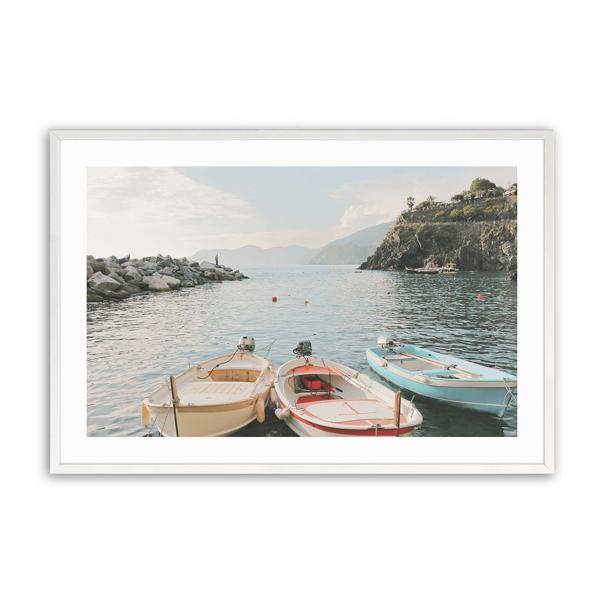 [Color:Opaque White] Picture of art in a Opaque White frame