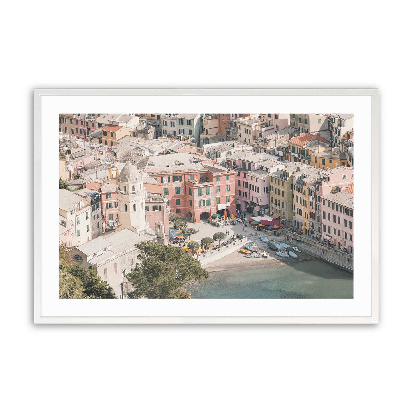 [Color:Opaque White] Picture of art in a Opaque White frame