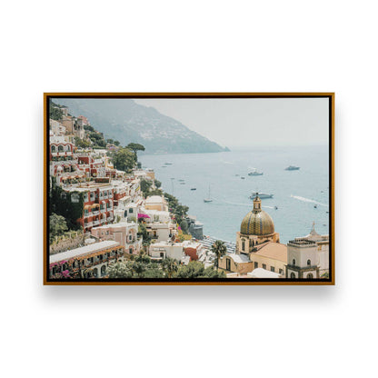 [Color:Polished Gold] Picture of art in a Polished Gold frame