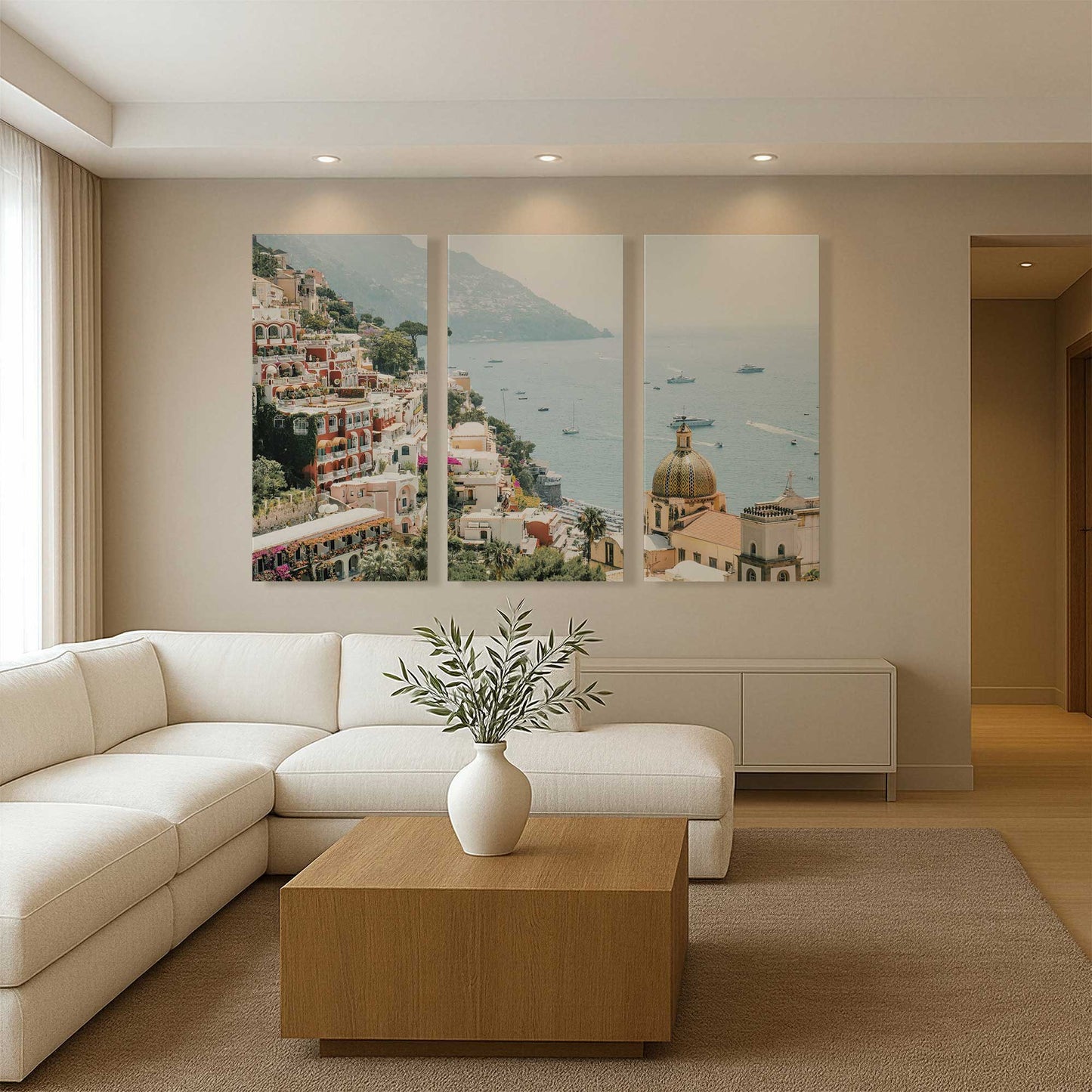 [Color:Stretched Canvas], Picture of art in a room