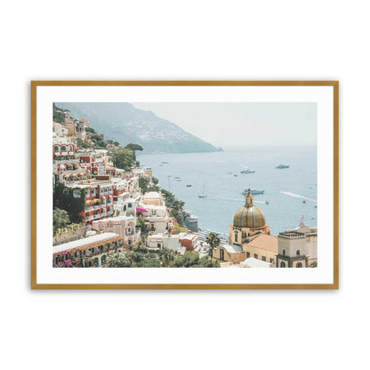 [Color:Polished Gold] Picture of art in a Polished Gold frame