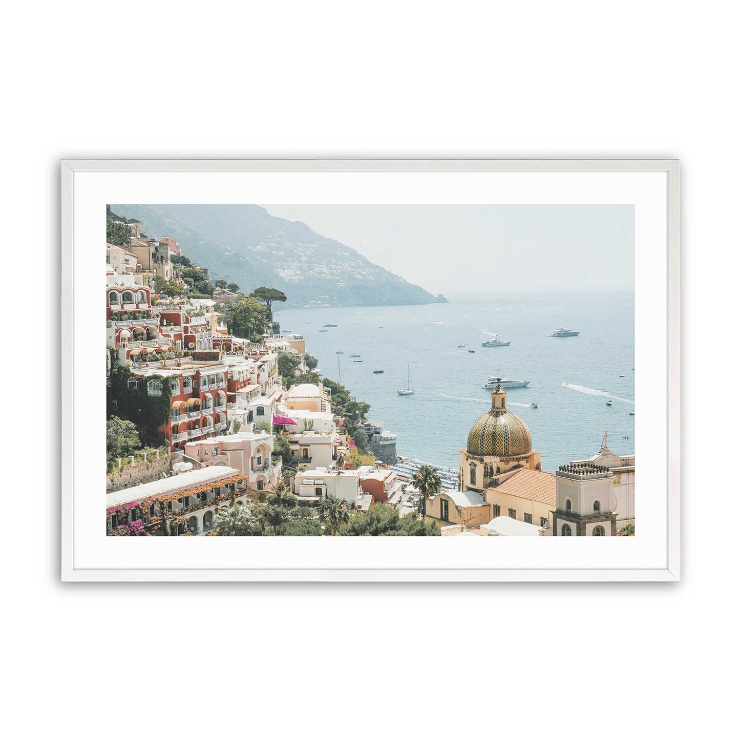 [Color:Opaque White] Picture of art in a Opaque White frame