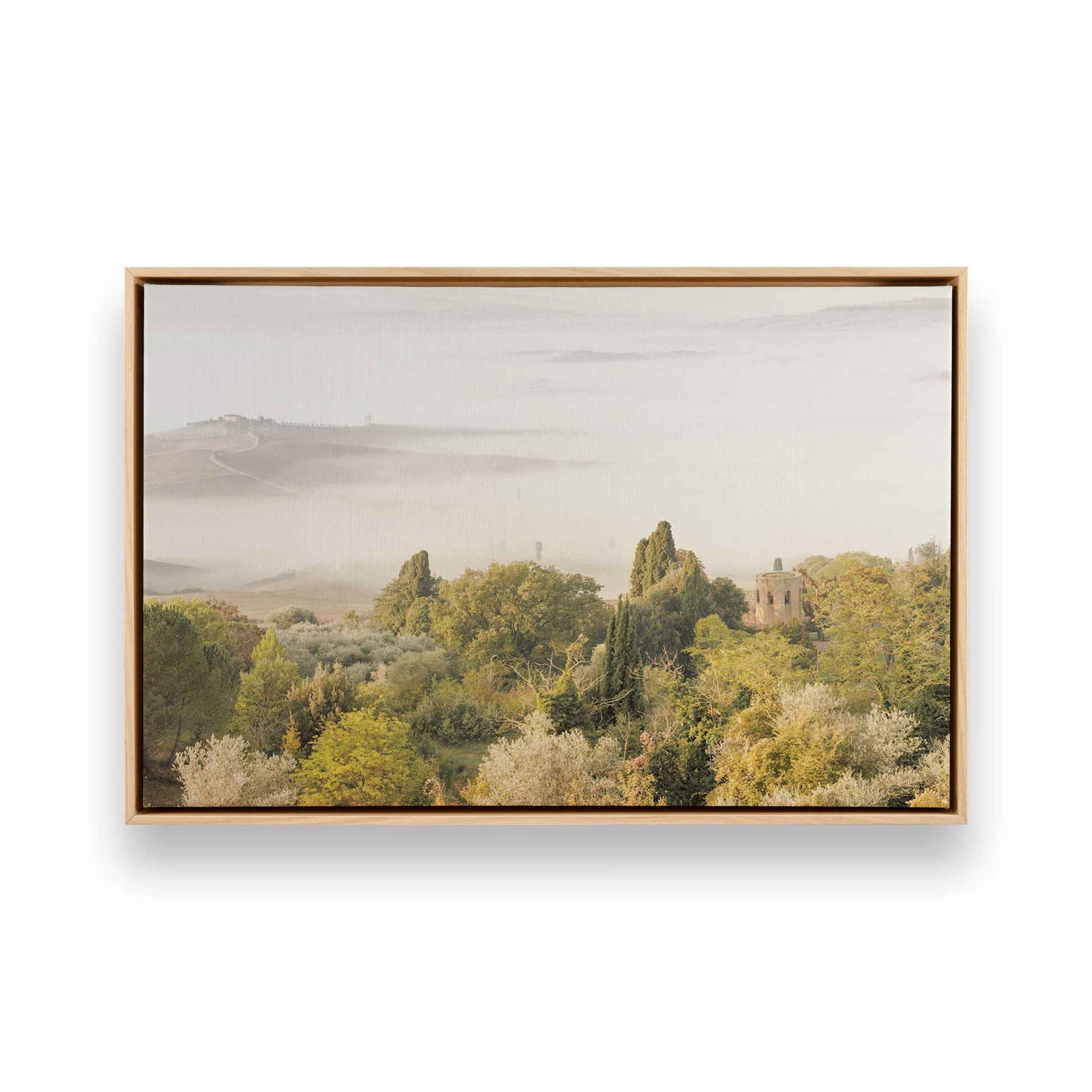 [Color:American Maple] Picture of art in a American Maple frame