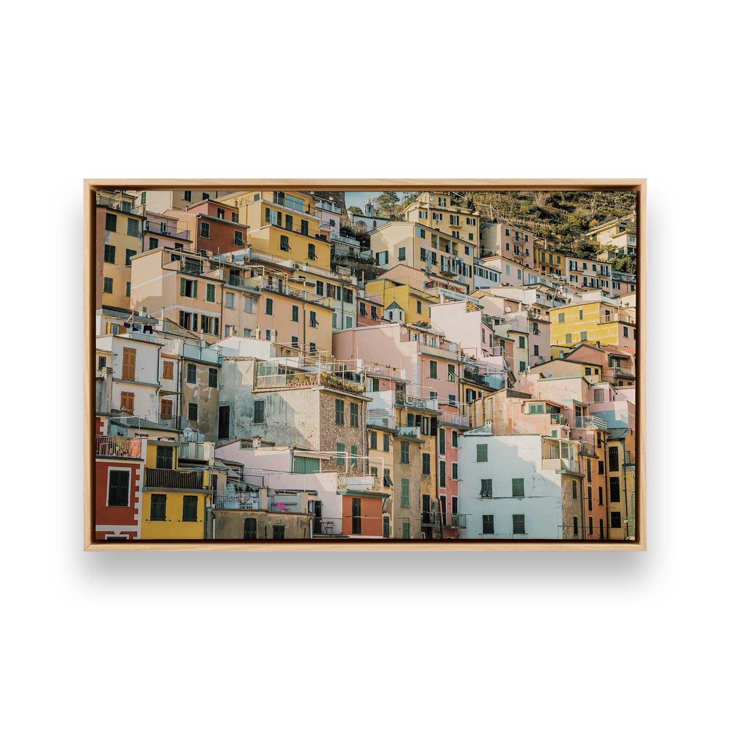 [Color:American Maple] Picture of art in a American Maple frame