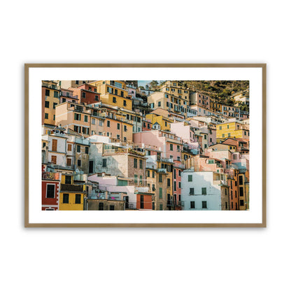 [Color:Brushed Gold] Picture of art in a Brushed Gold frame