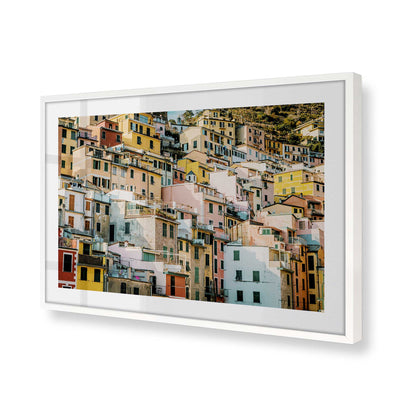 [Color:Opaque White] Picture of art in a Opaque White frame of the corner