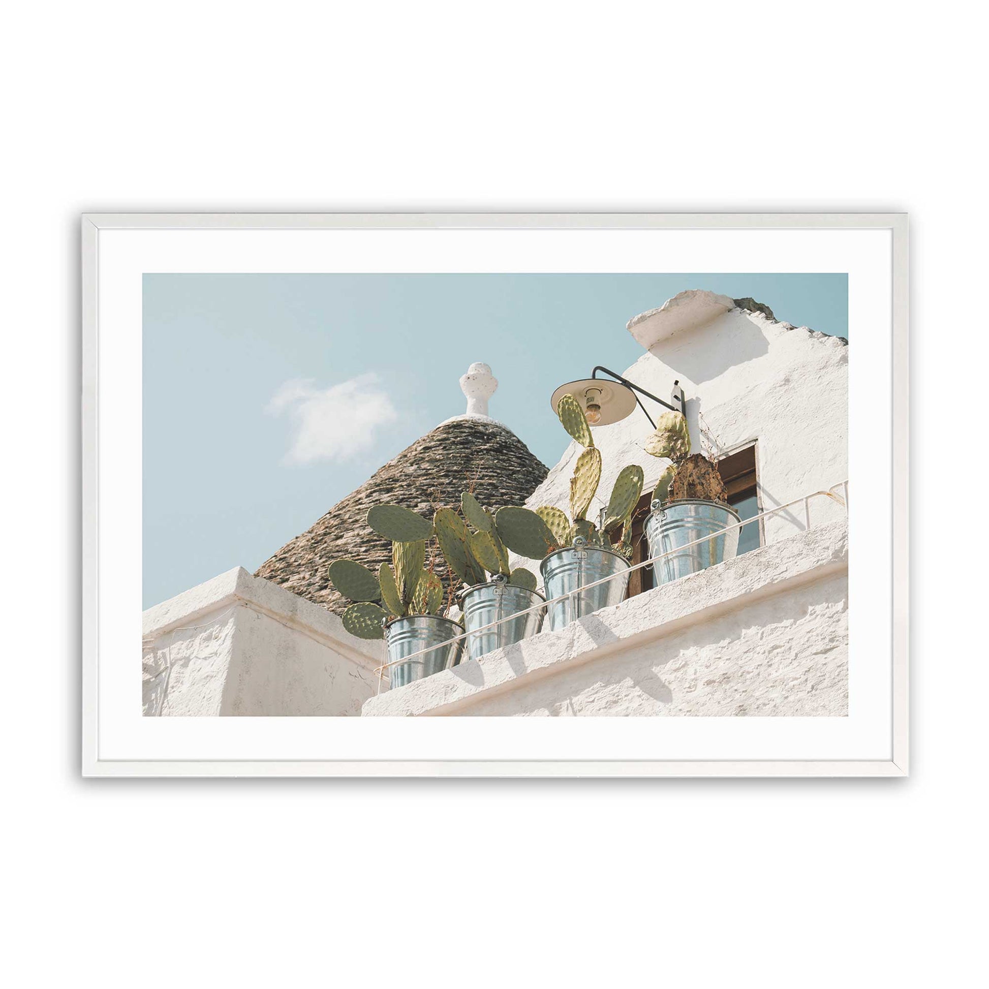 [Color:Opaque White] Picture of art in a Opaque White frame