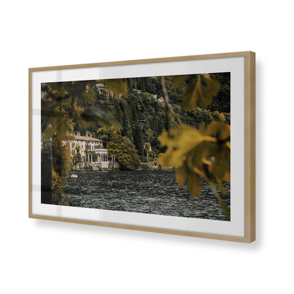 [Color:Brushed Gold] Picture of art in a Brushed Gold frame of the corner