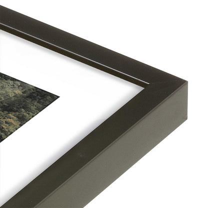 [Color:Satin Black] Picture of art in a Satin Black frame at an angle