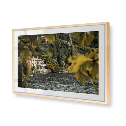 [Color:Raw Maple] Picture of art in a Raw Maple frame of the corner