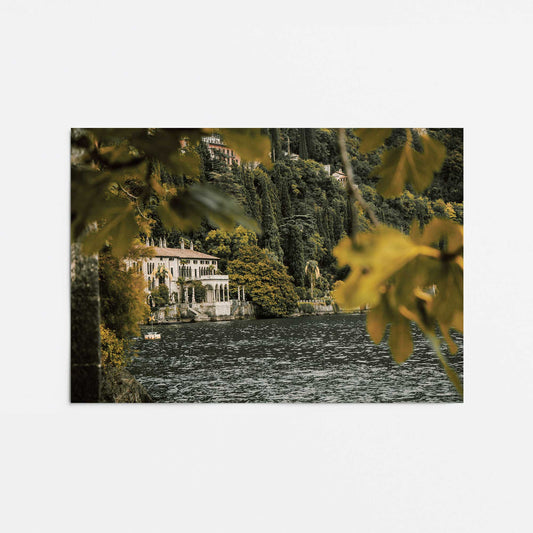 Lakeside Mansion Promotional Rolled Print