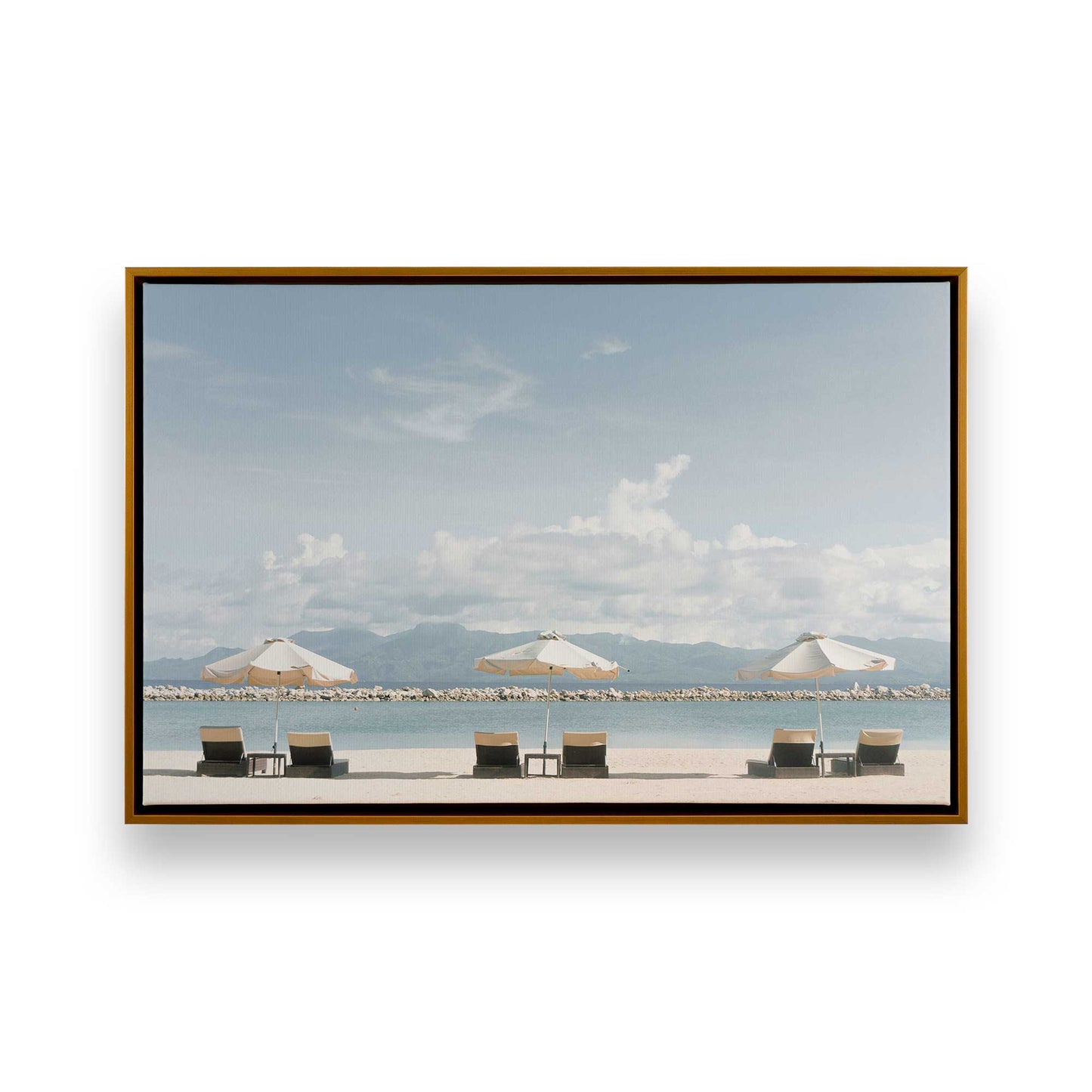 [Color:Polished Gold] Picture of art in a Polished Gold frame