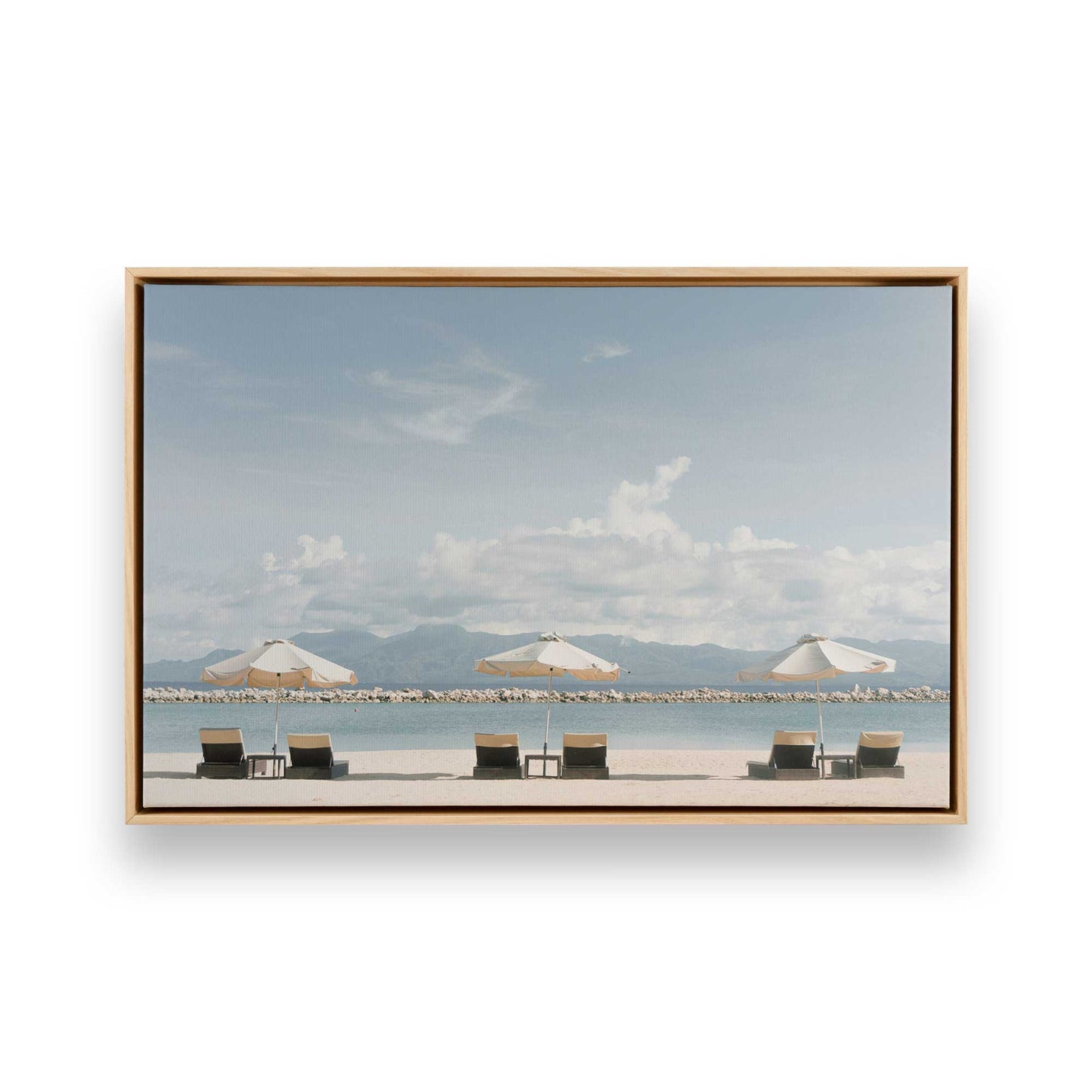 [Color:American Maple] Picture of art in a American Maple frame