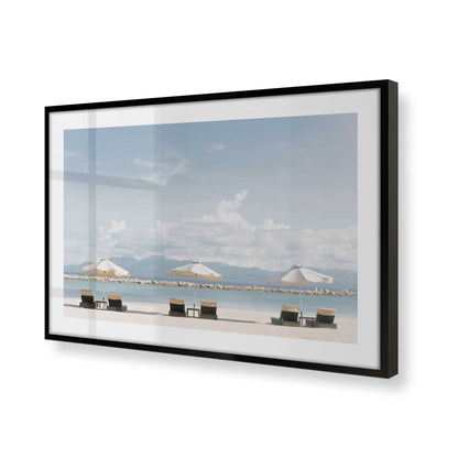 [Color:Satin Black] Picture of art in a Satin Black frame of the corner