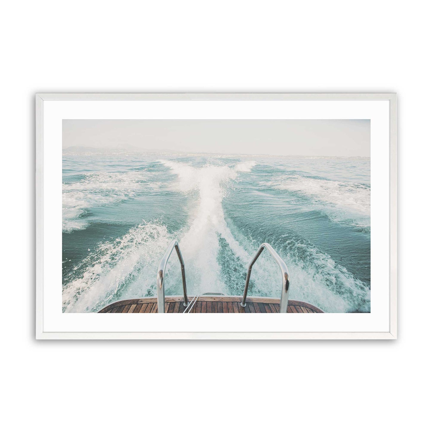 [Color:Opaque White] Picture of art in a Opaque White frame