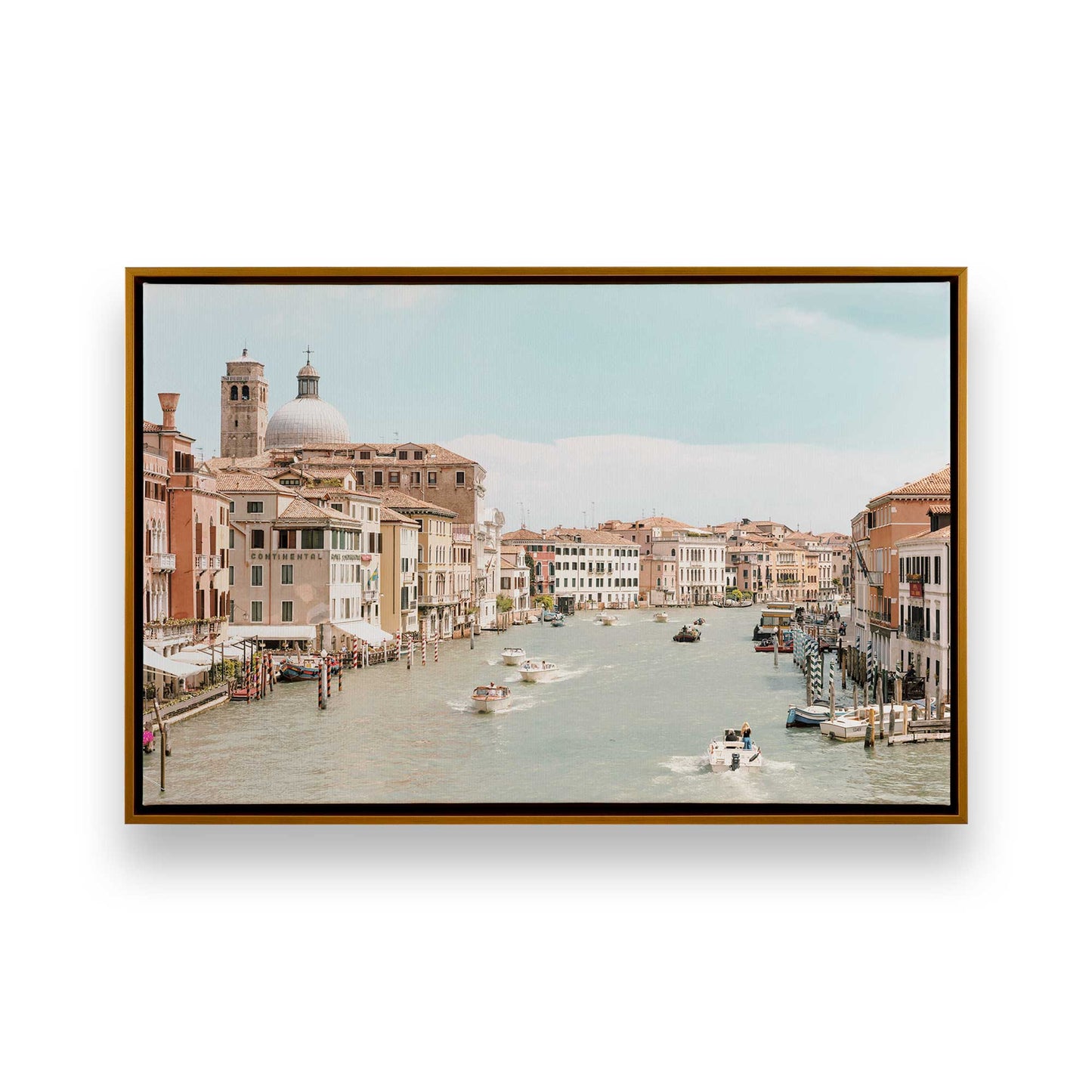 [Color:Polished Gold] Picture of art in a Polished Gold frame