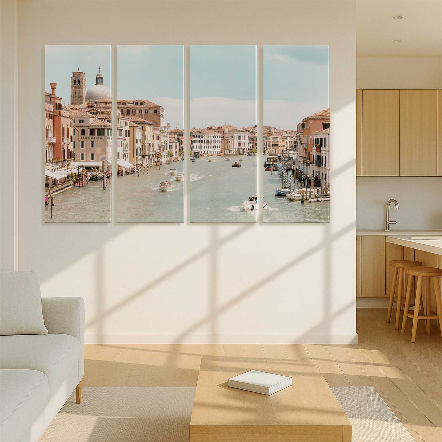 [Color:Stretched Canvas], Picture of art in a room