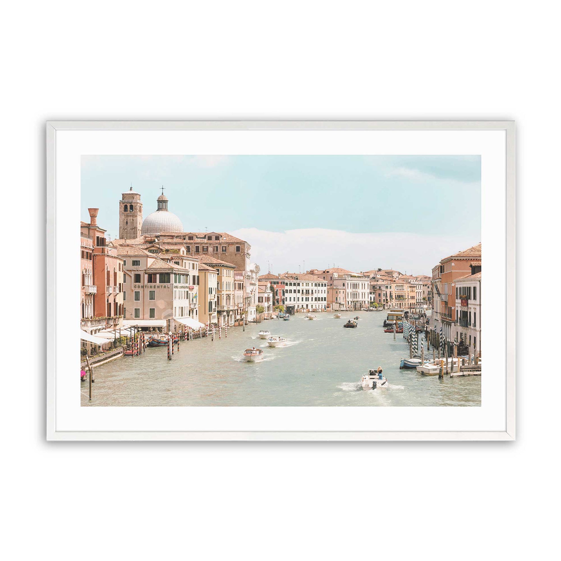 [Color:Opaque White] Picture of art in a Opaque White frame