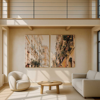 [Color:Stretched Canvas], Picture of art in a room