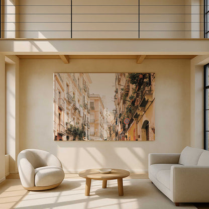 [Color:Stretched Canvas], Picture of art in a room