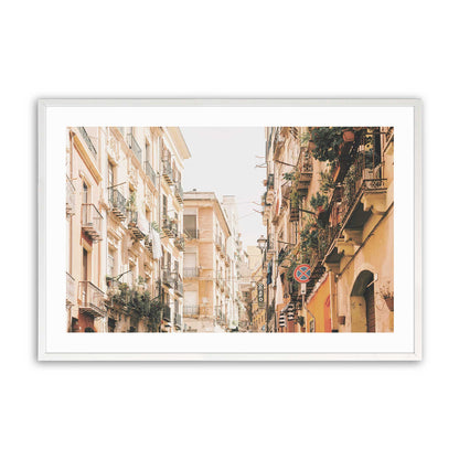 [Color:Opaque White] Picture of art in a Opaque White frame