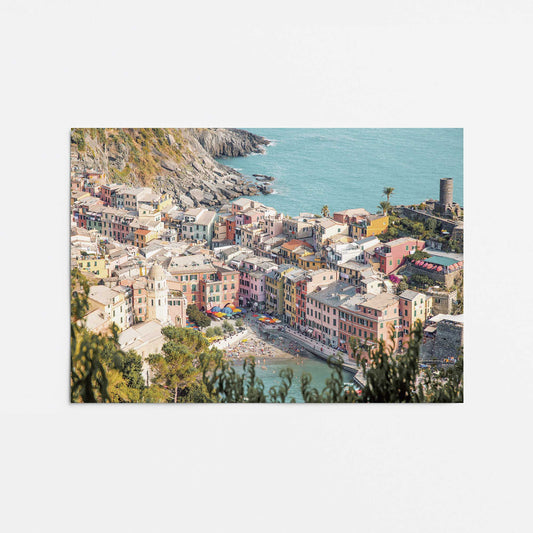 Coastal Town Views Promotional Rolled Print