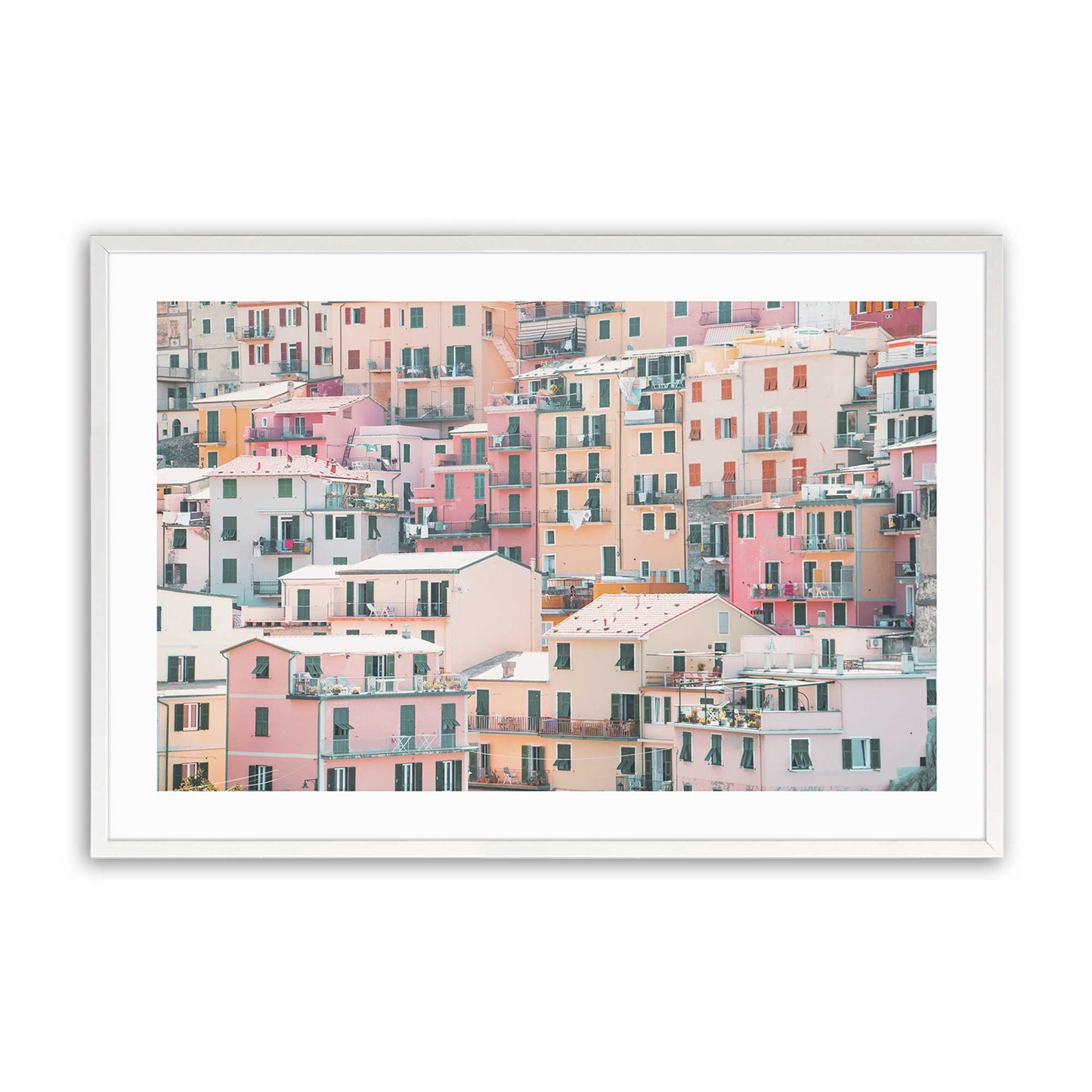 [Color:Opaque White] Picture of art in a Opaque White frame