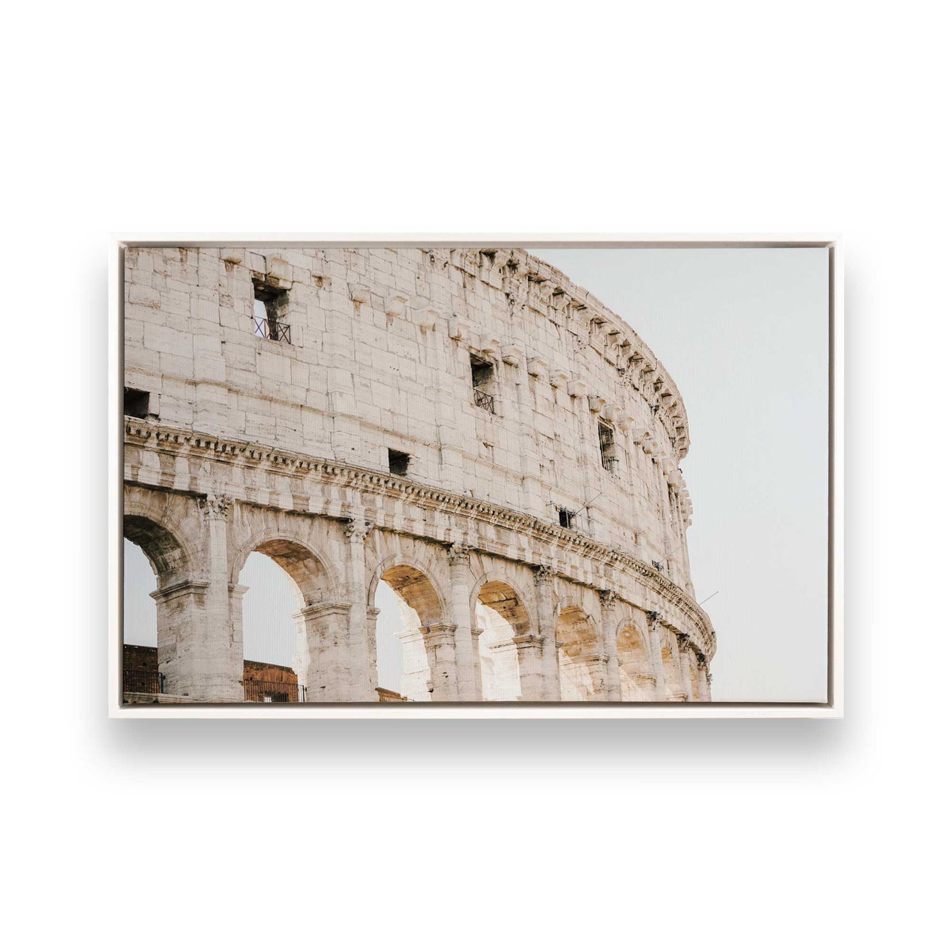 [Color:Opaque White] Picture of art in a White frame