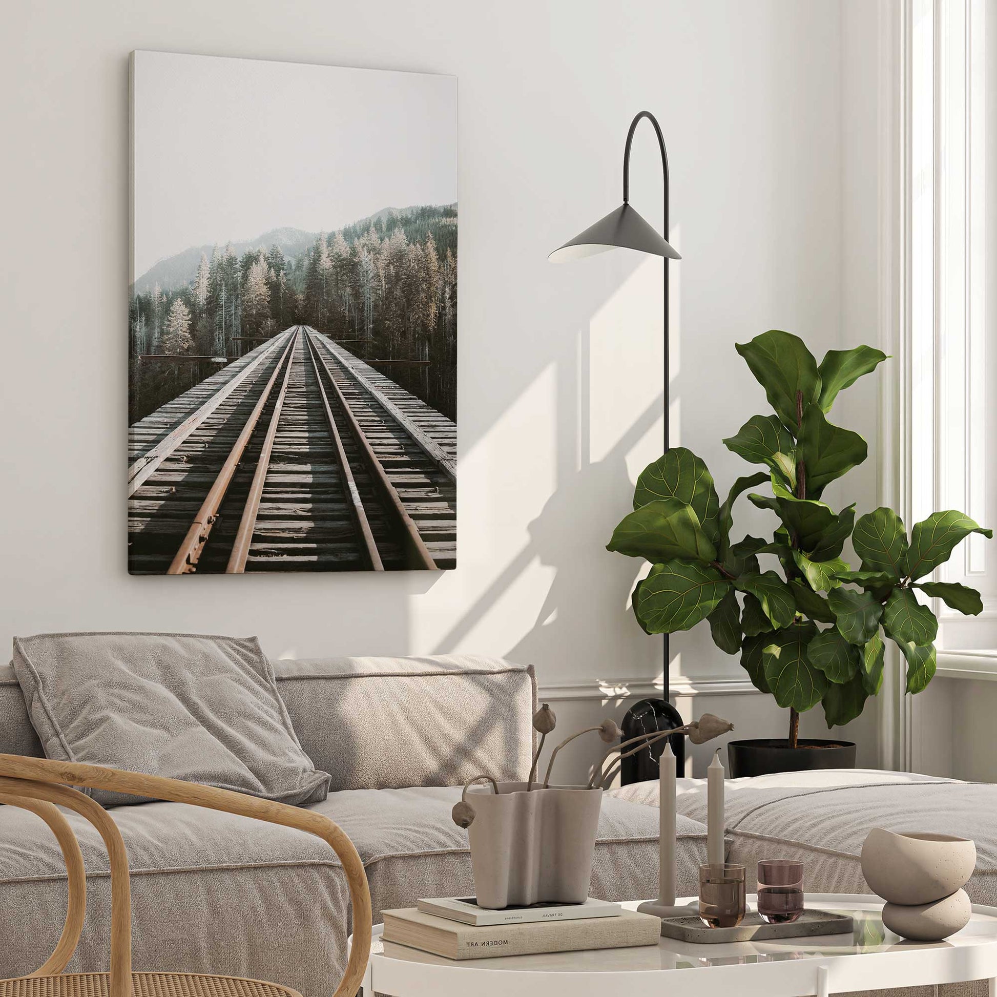 [LIFESTYLE], Picture of art in a room