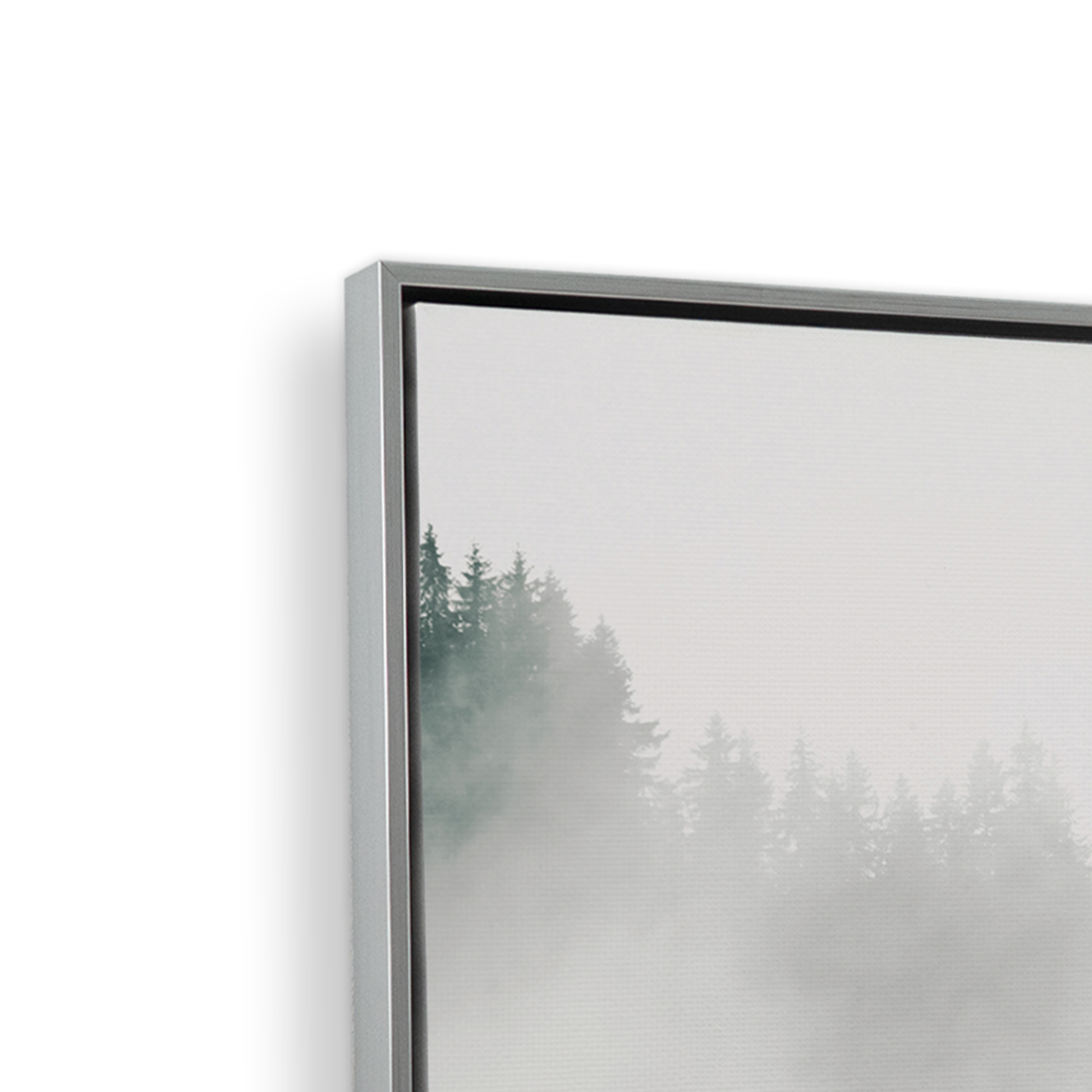 [color:Polished Chrome], Picture of art in frame