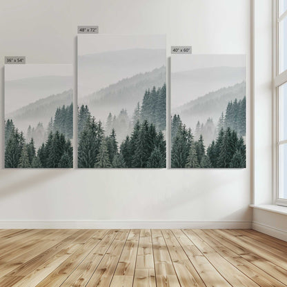 [Color:Stretched Canvas], Image showing the size comparisons