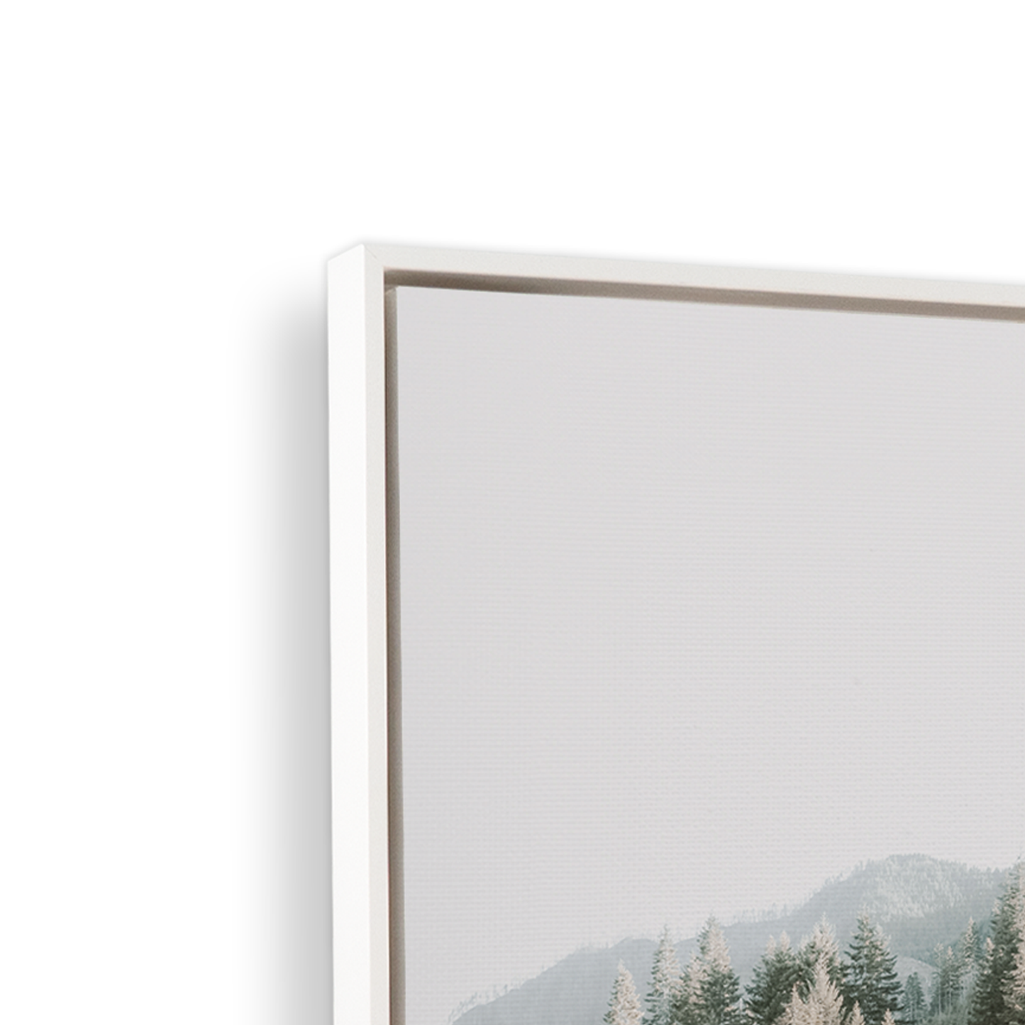 [color:Satin White], Picture of art in frame