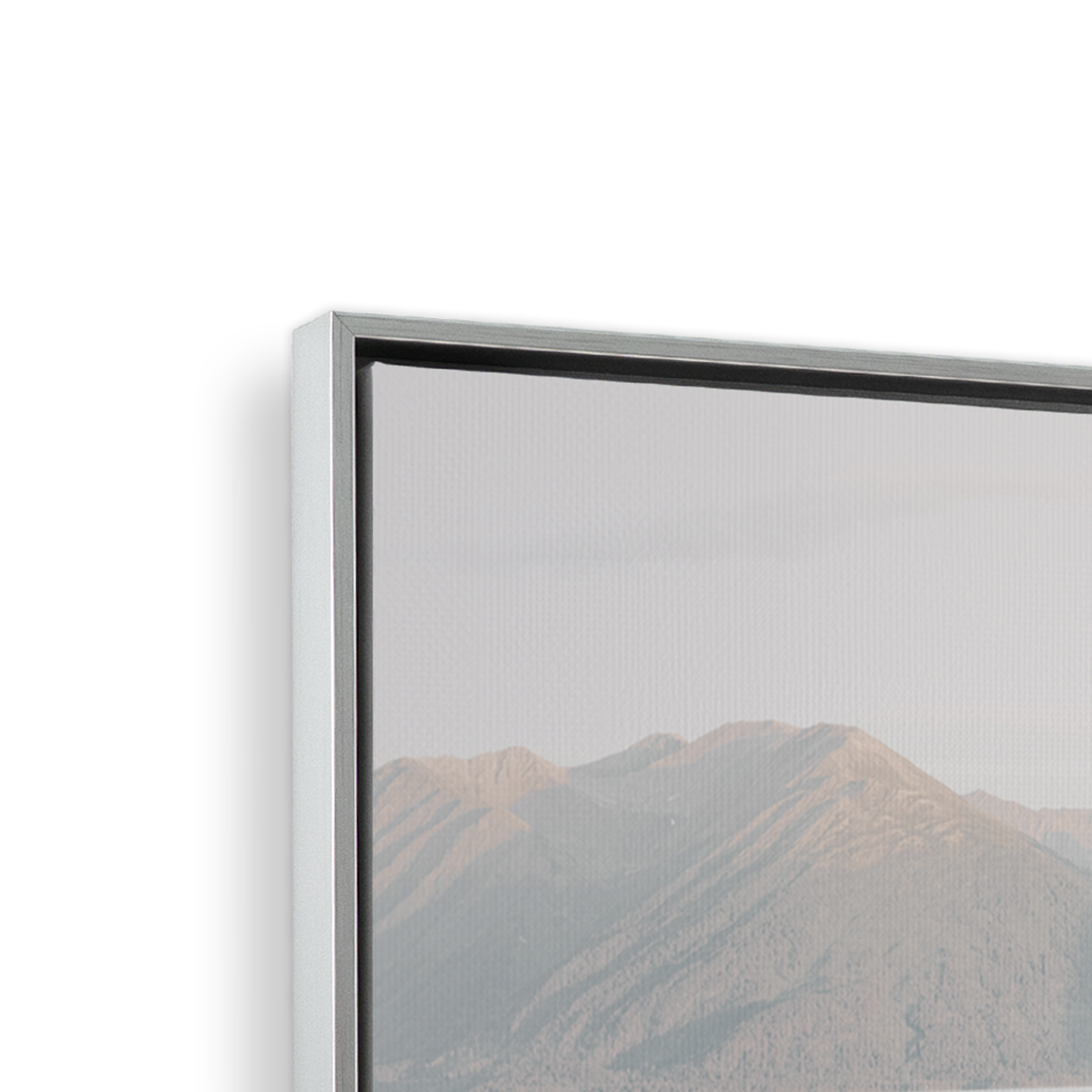 [color:Polished Chrome], Picture of art in frame