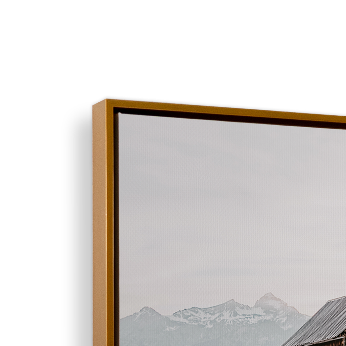 [color:Polished Gold], Picture of art in frame