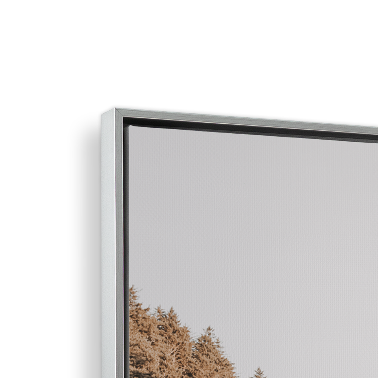 [color:Polished Chrome], Picture of art in frame