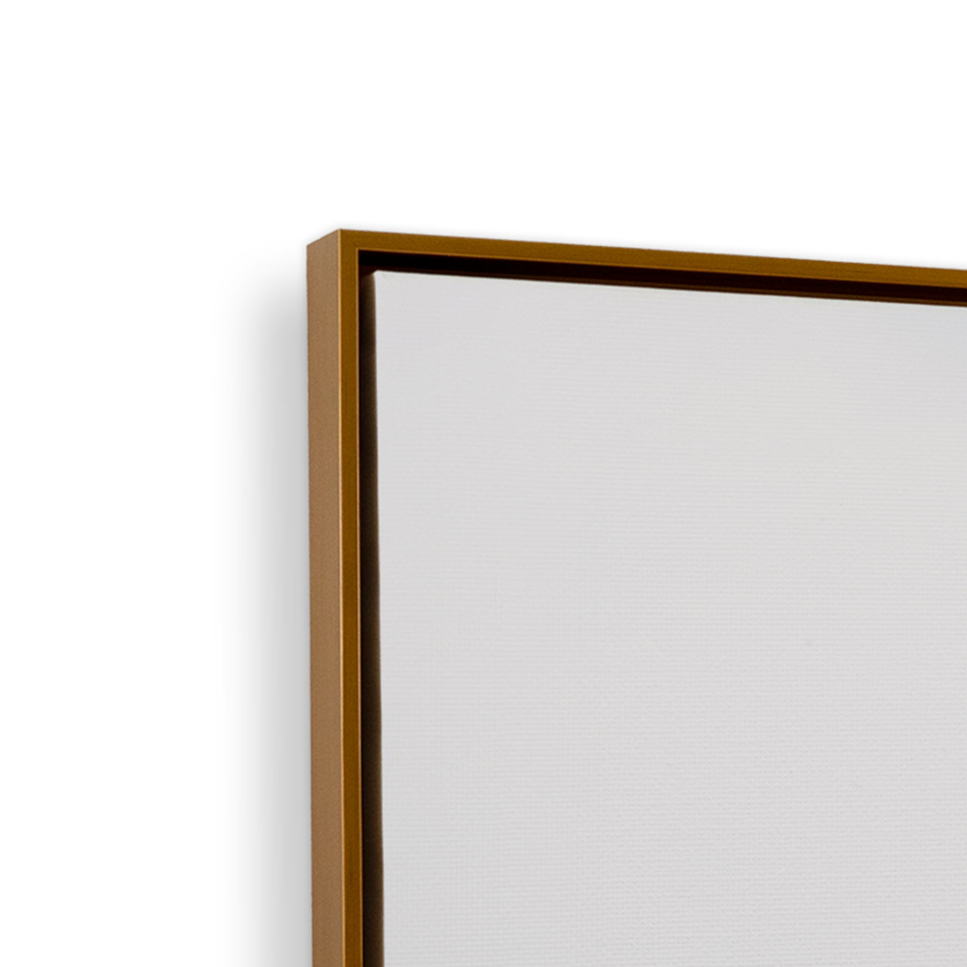[color:Polished Gold], Picture of the corner of the frame