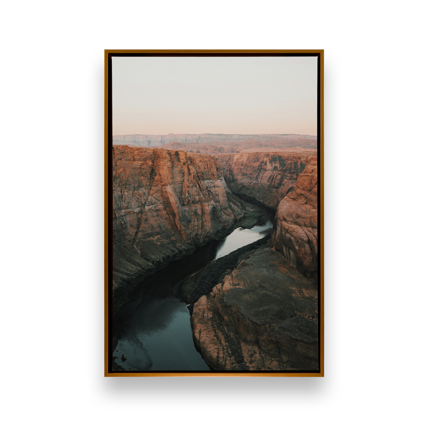 [color:Polished Gold], Picture of art in frame