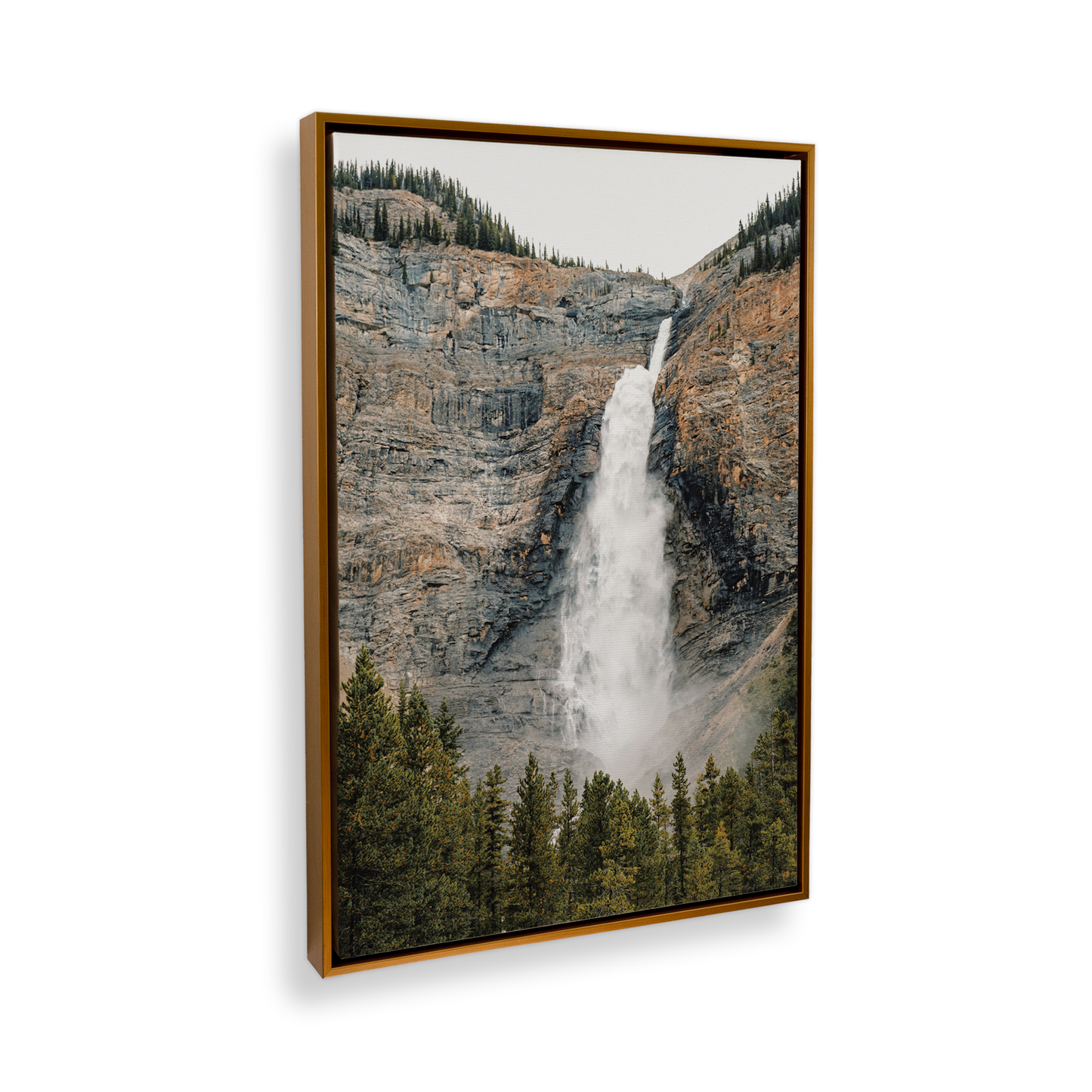 [color:Polished Gold], Picture of art in frame