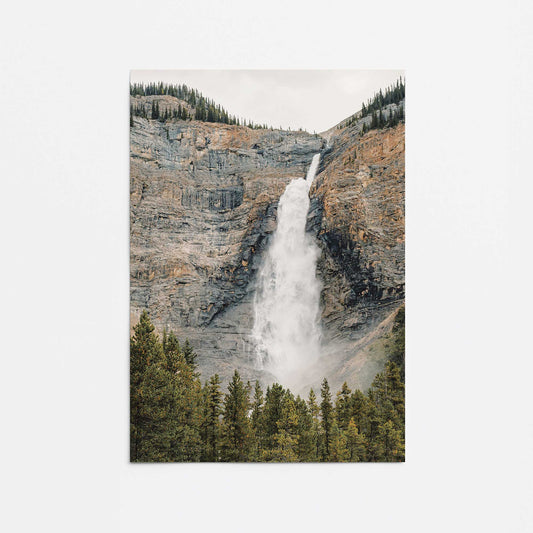 Mountain Cascade Print Promotional Rolled Print